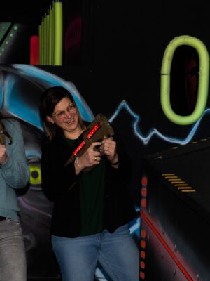 Lasergamen bij Dock FEC in Vlissingen