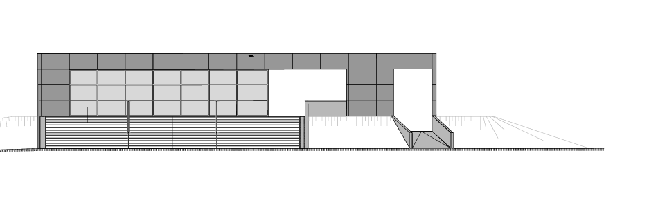 Bouwtekening verbouwing terminal Breskens
